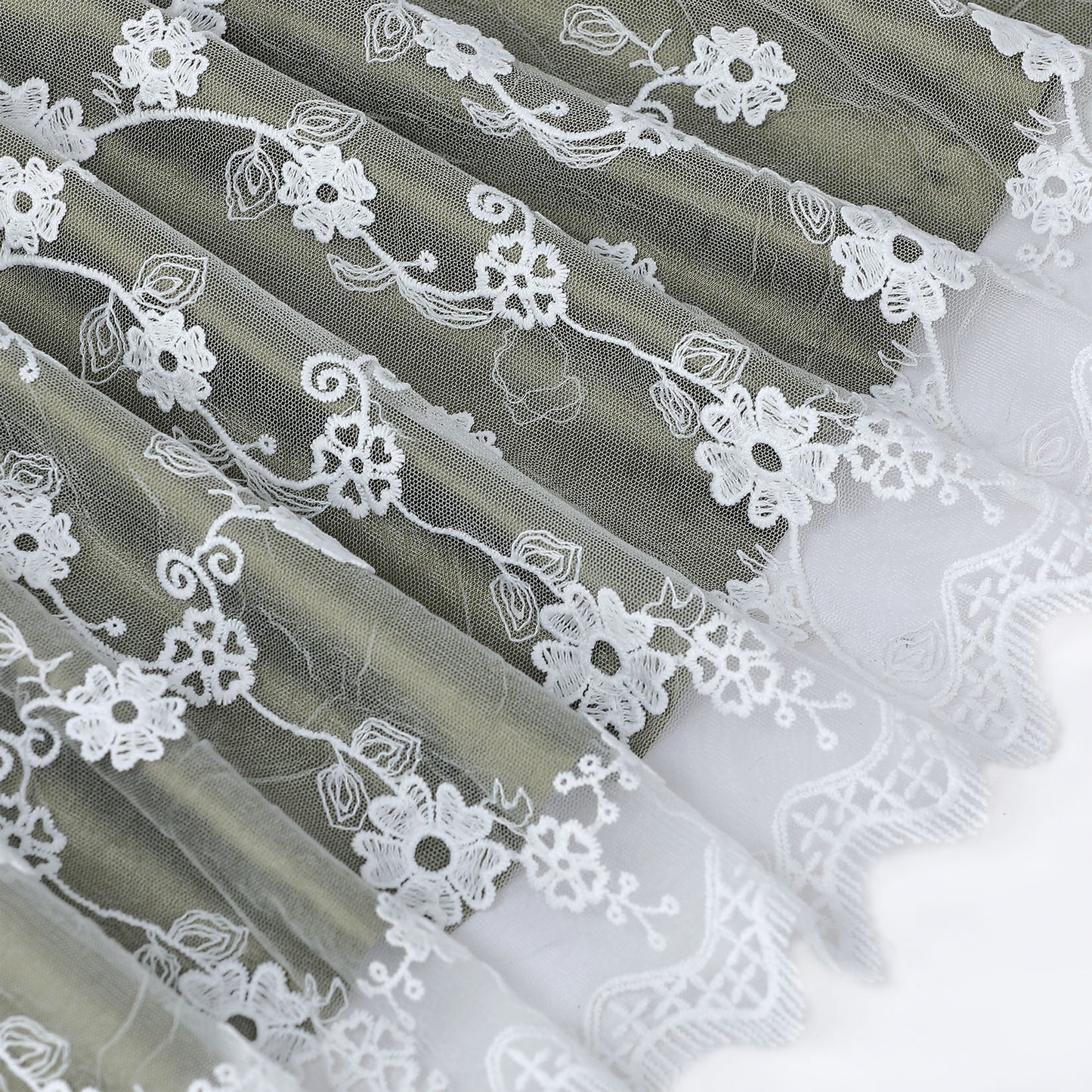 WIESNFASHION  Frauen grüner Spitze bestickte Schürze passenden Kleid zweiteiligen Satz